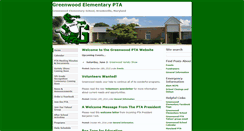 Desktop Screenshot of greenwood-pta.org